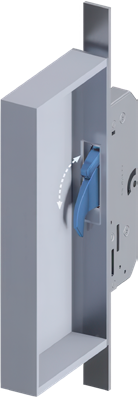 Esquema de la cerradura Winkhaus autoLock AV4D