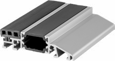 Thermal aluminium door threshold profile